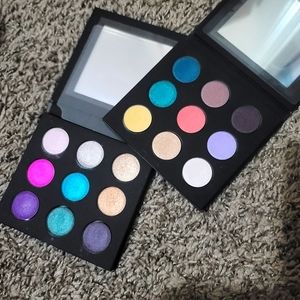 Make Up For Ever 9 Pan Professional Eyeshadow Palette Bundle.
